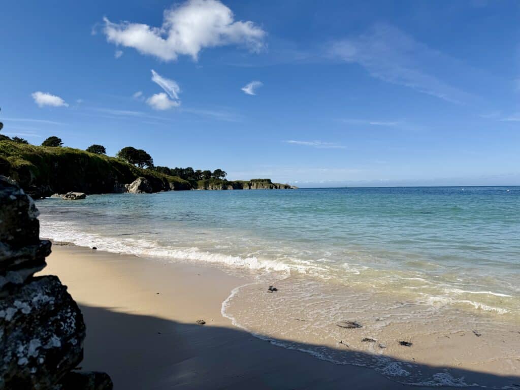 plage port blanc Locmaria les grands sables belle ile
