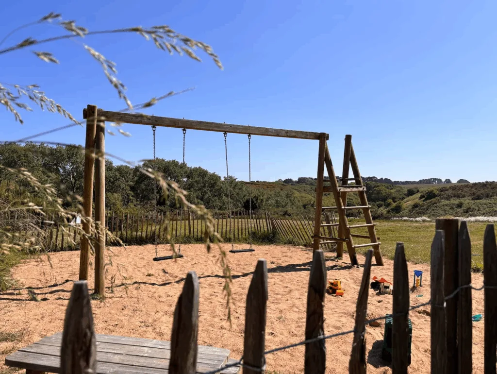 aire de jeux camping belle ile